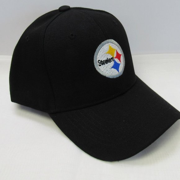 Pittsburgh Steelers Baseball Hat Cap Black Unisex Father's Day Gift - Picture 3 of 3